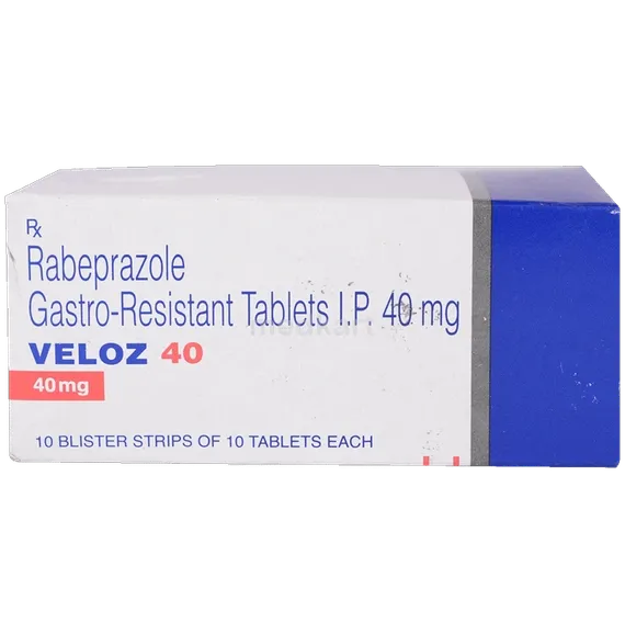 veloz 40mg tablet 10's